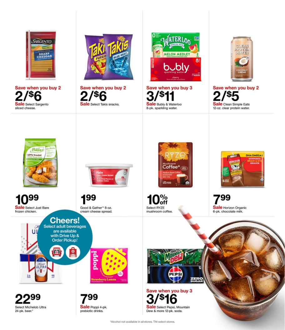 page from Target ad