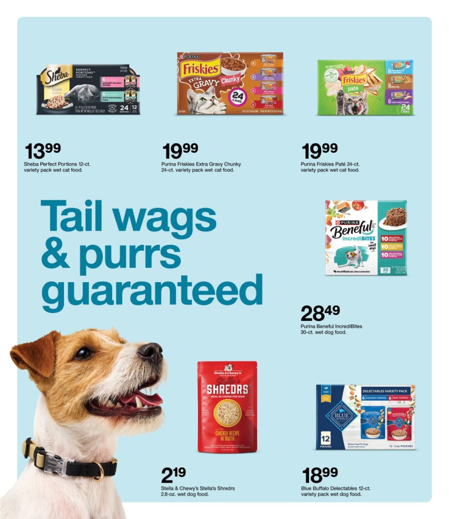 page from Target ad