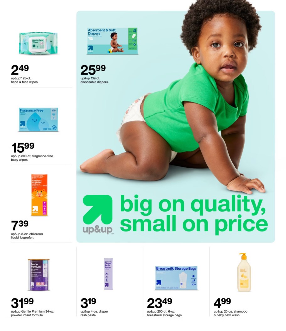 page from Target ad
