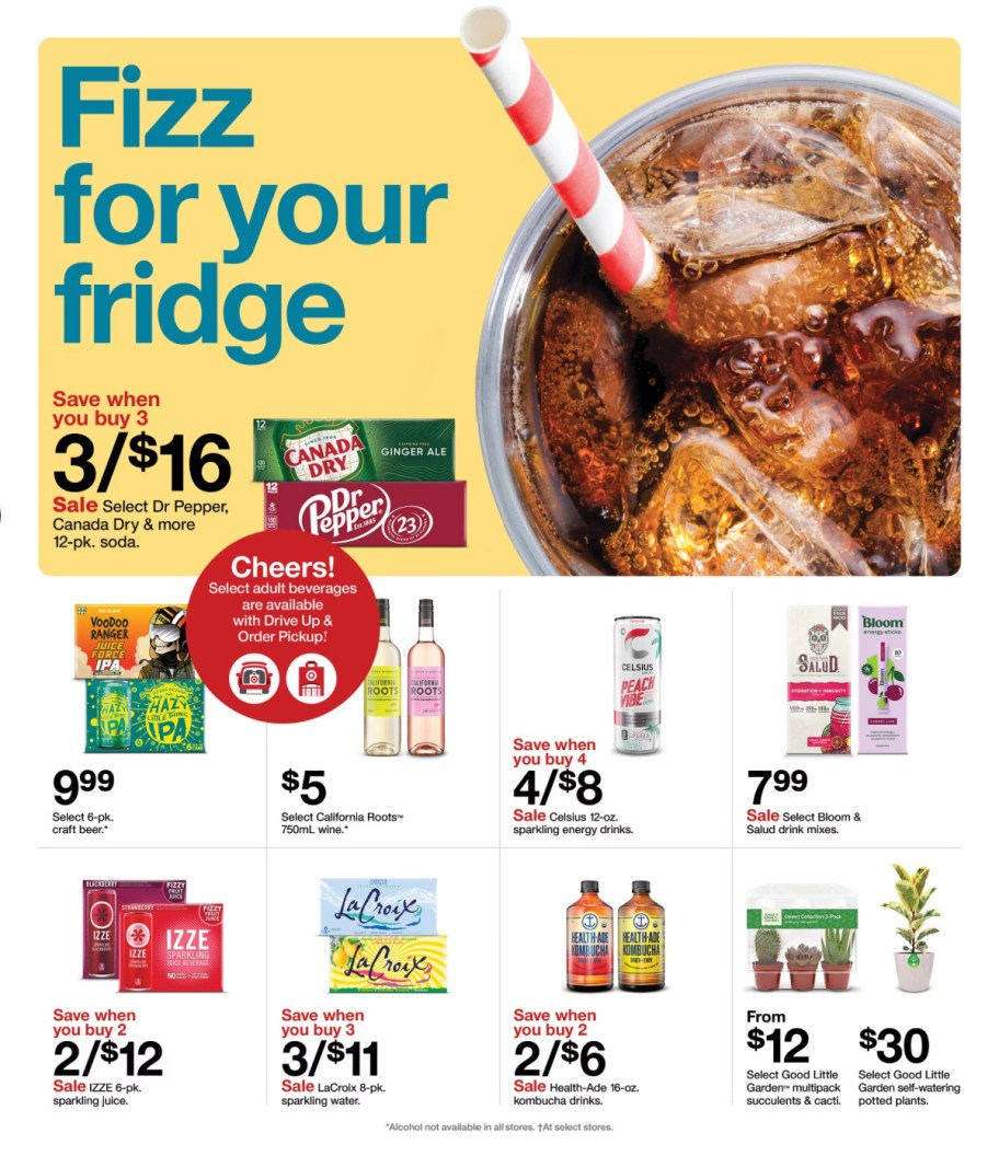 page from Target ad