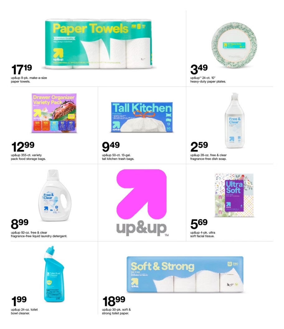 page from Target ad