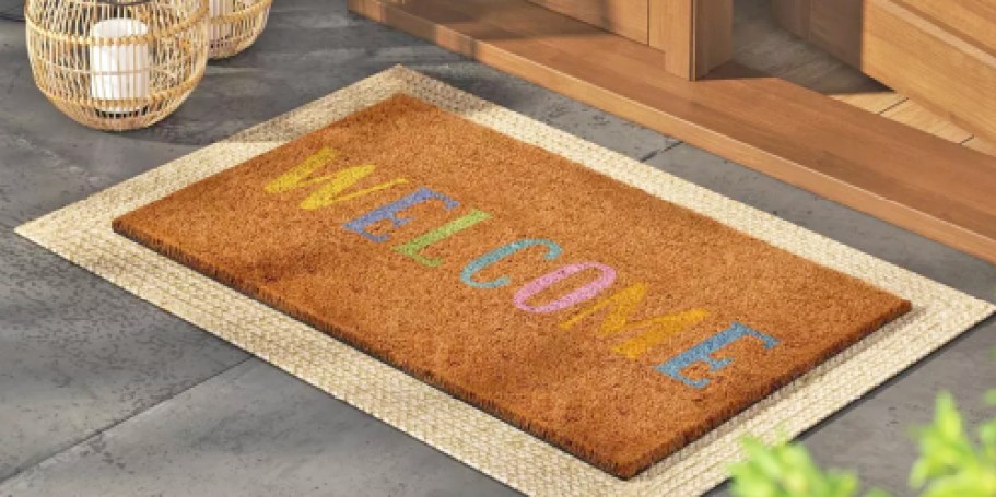 40% Off Target Rugs Sale | Spring Doormats Just $7.80