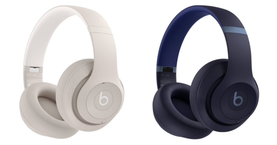 two pairs of headphones