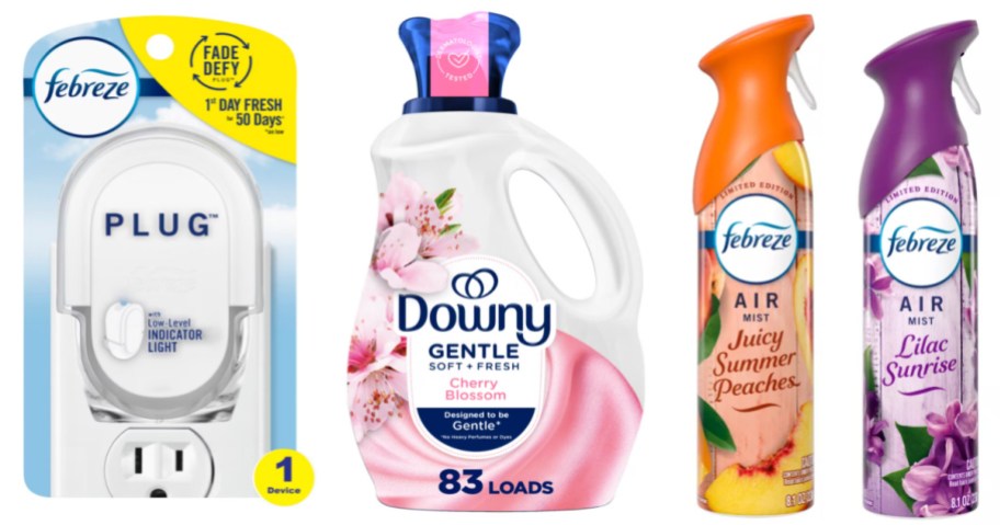plug-in warmer, fabric softener and air freshener