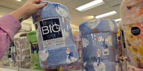Hurry! Grab TWO Kohl’s Big One Blankets for $6.79 Each (Silly Goose Style Available!)