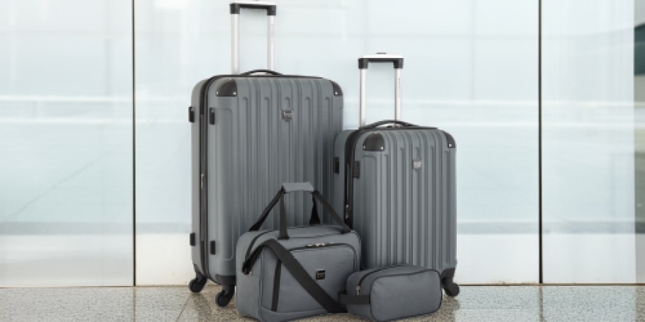 Travelers Club 4-Piece Luggage Set Just $65.84 Shipped on Walmart (Reg. $260)