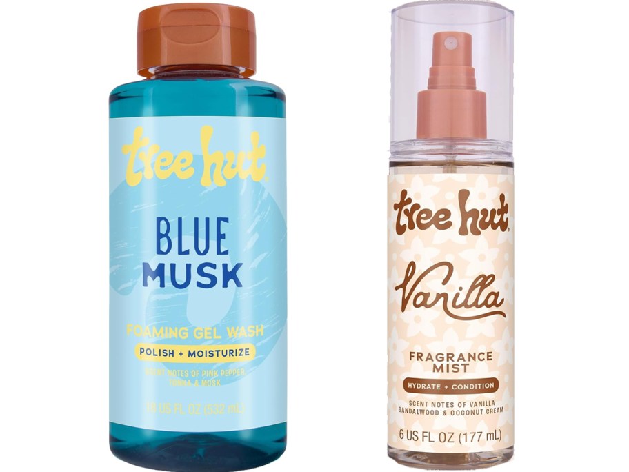 tree hut body wash and spray