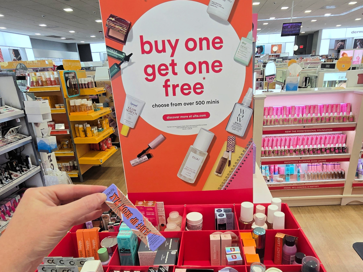 ULTA Beauty Minis Buy 1, Get 1 Free Sale | Redken, Benefit, Clinique & More
