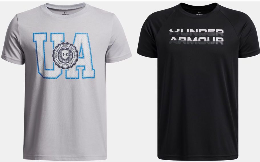 Stock images of Under Armour Boys T-Shirts