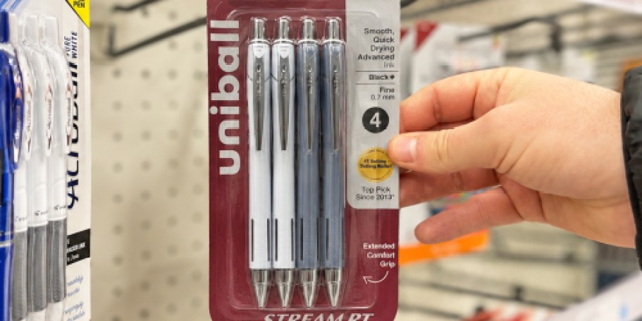 Uniball Gel Pens 4-Pack Just $3 Shipped on Amazon (Reg. $9)