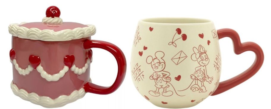 valentines day cups in different designs