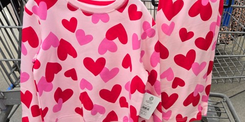 NEW Valentine’s Day Clothing Spotted at Walmart | Matching Sets & Graphic Tees – Under $13!