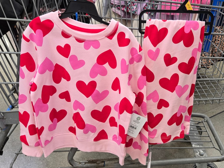 Way To Celebrate Girls Matching Valentine&rsquo;s Day Set