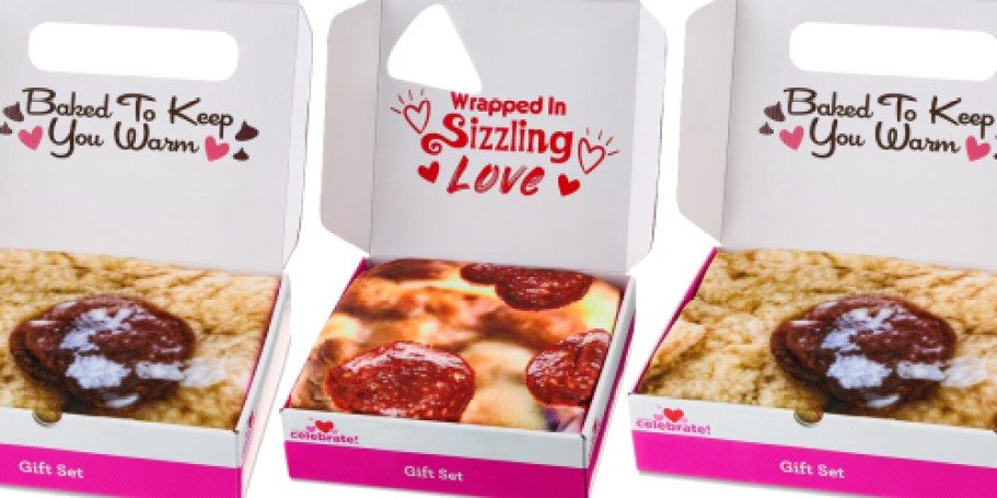 Valentine’s Day Pizza & Cookie Blanket Gift Sets Just $14.97 on Walmart.com
