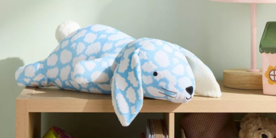 NEW Pillowfort Weighted Plush Bunnies on Target.com – Perfect for Easter!