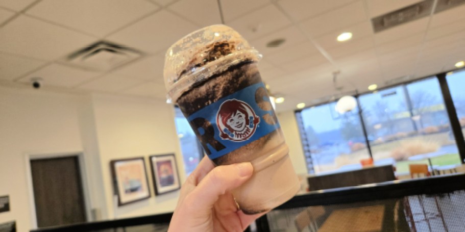 Girl Scouts Thin Mints Frosty Is Back at Wendy’s