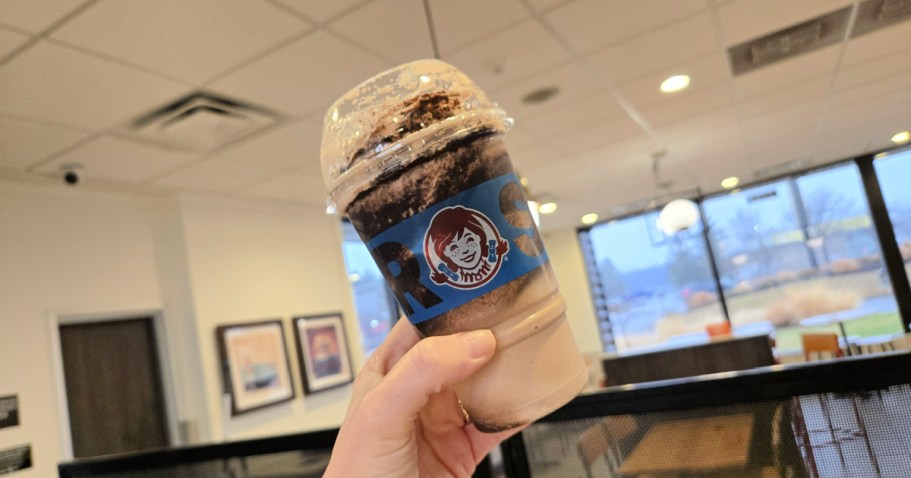 Girl Scouts Thin Mints Frosty Is Back at Wendy’s