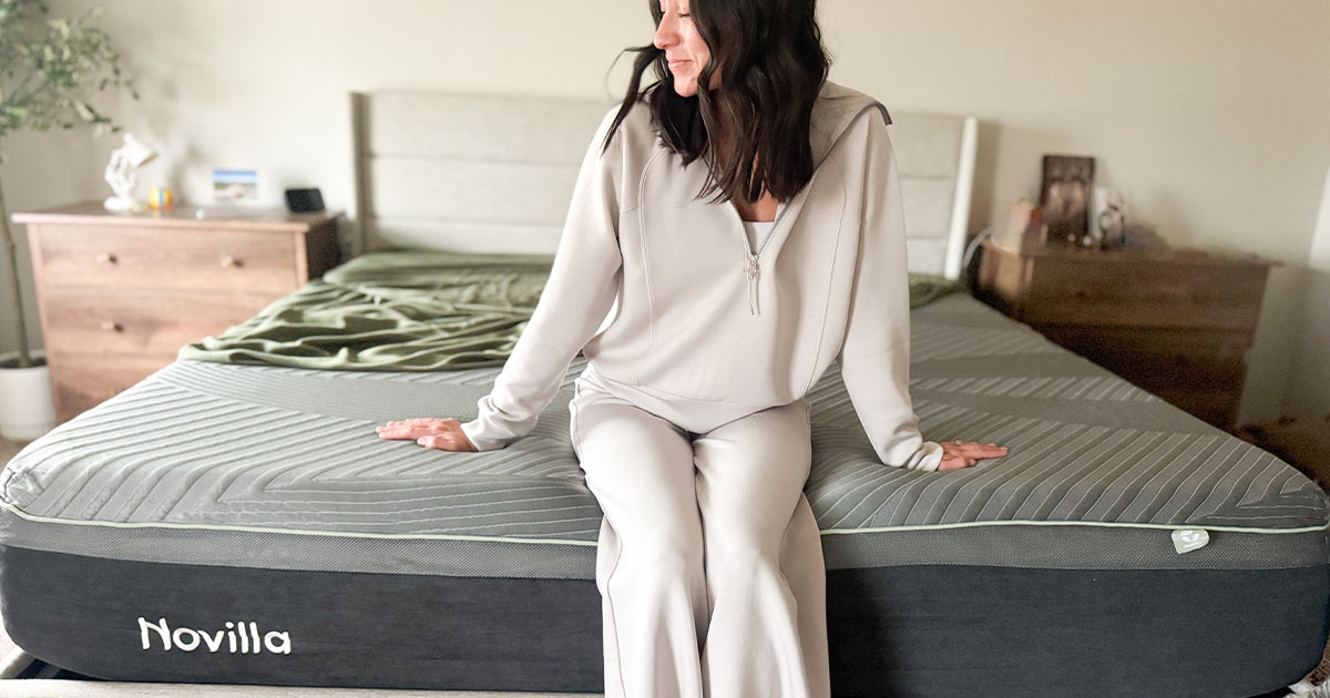 OVER 50% Off Team-Fave Novilla Cooling Memory Foam Mattresses (Great for Hot Sleepers!)