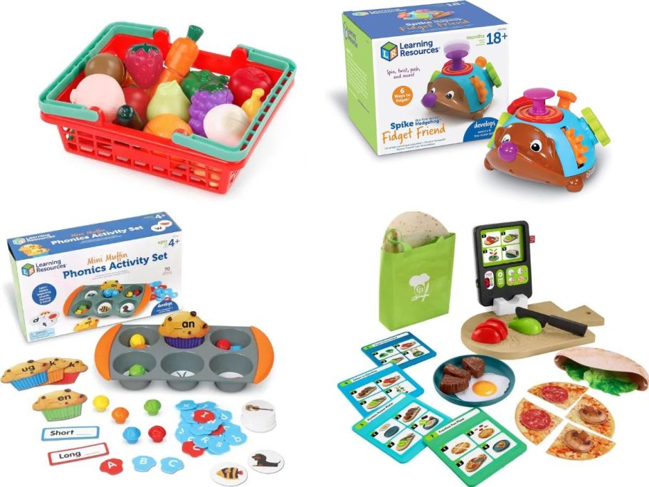 Stock images of 4 Woot toys