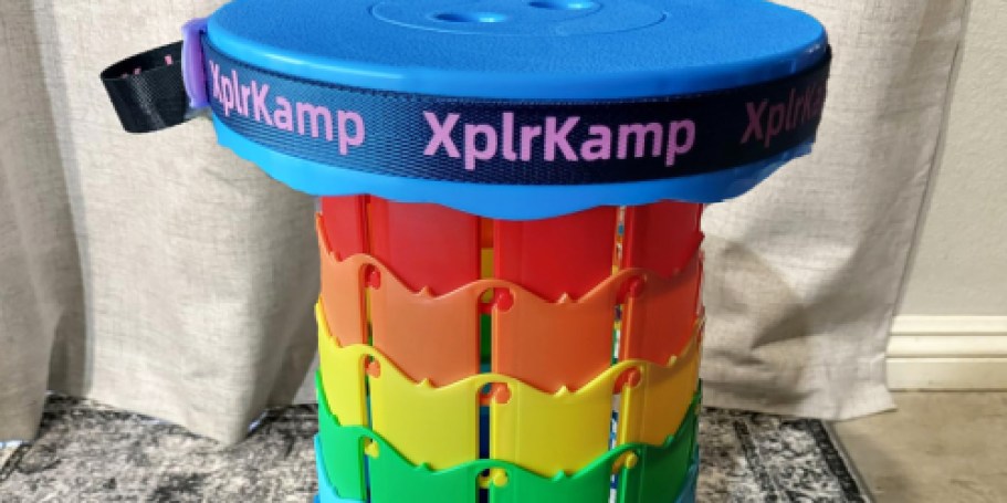 Collapsible Stool Just $19.99 Shipped on Amazon (Reg. $40) – Holds Up to 400lbs