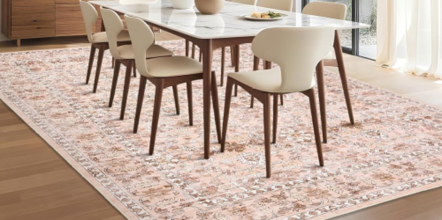 Washable Area Rugs from $49.99 Shipped on Amazon