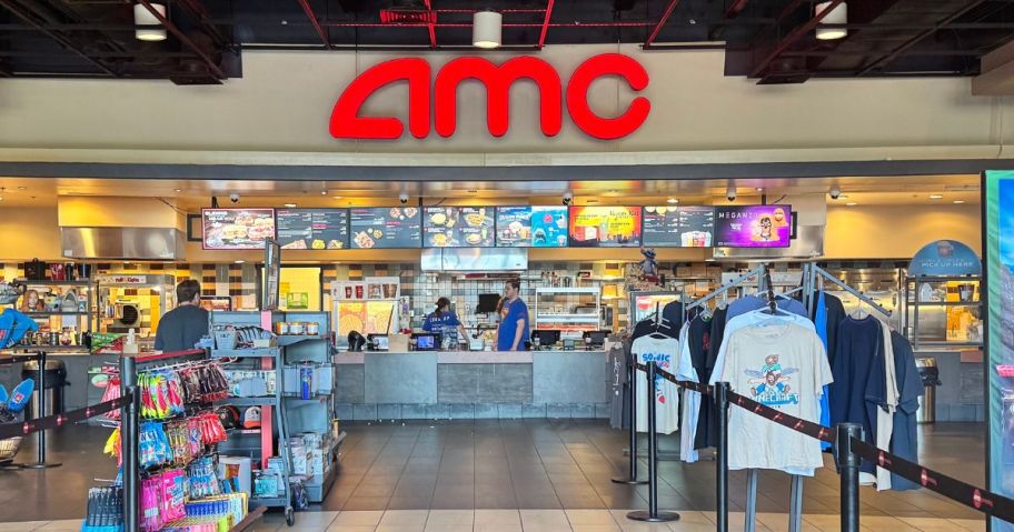 amc movie theatre concession stand