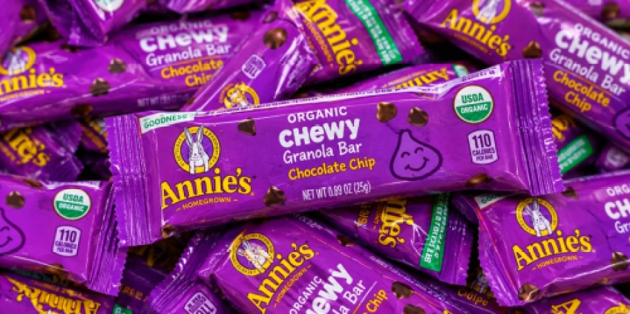 Annie’s Organic Granola Bars 12-Count Box Just $4.75 Shipped on Amazon (Reg. $9)