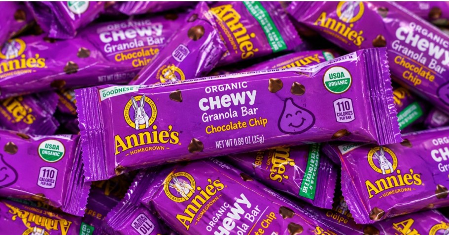 Annie’s Organic Granola Bars 12-Count Box Just $4.75 Shipped on Amazon (Reg. $9)