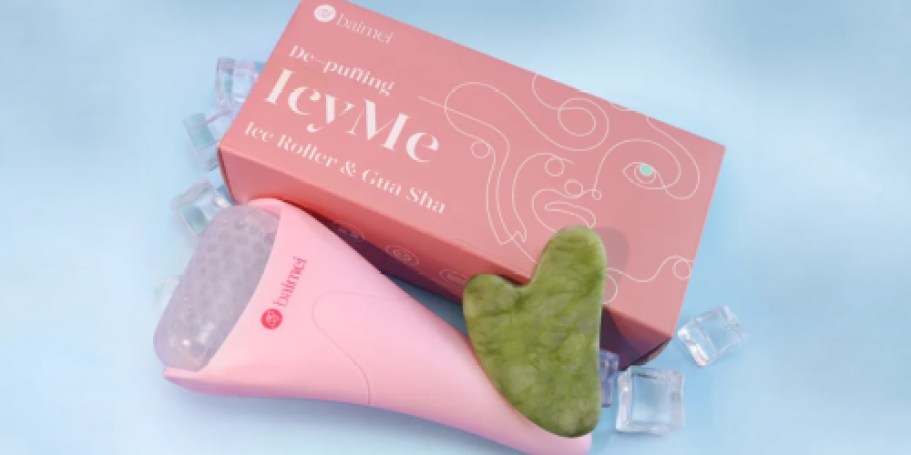 Facial Ice Roller + Gua Sha Set Only $5.99 on Amazon (Reg. $12)