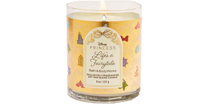 disney princess candle 