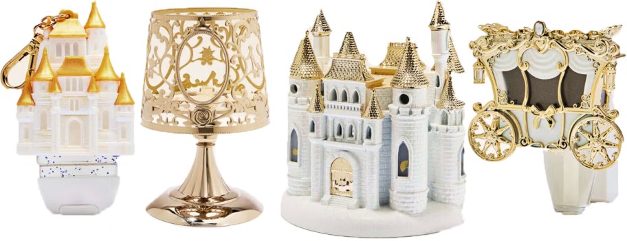 disney princess castle plug ins, and candle holders