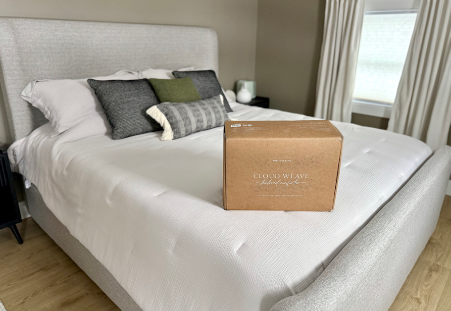 Emily Upgraded Her Bedding for Under $60 & It Looks So Luxe!