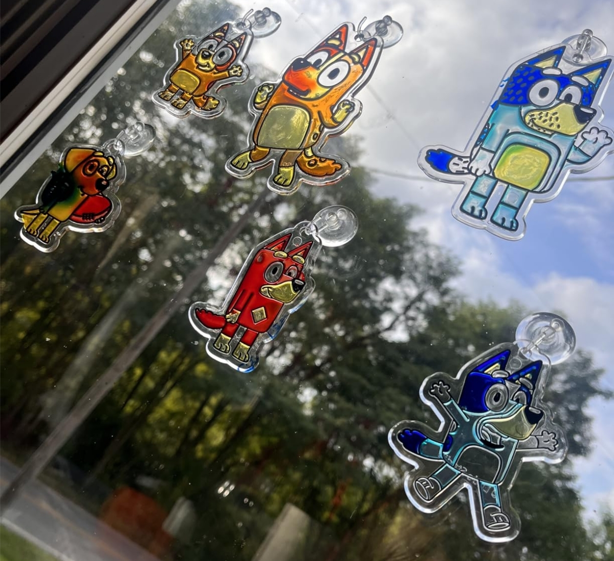 Bluey Window Art Suncatchers Kit Just $8.99 on Amazon