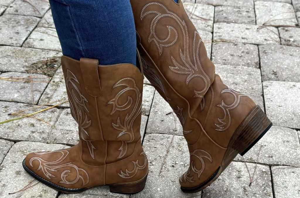 Women’s Cowboy Boots Just $27 Shipped on Amazon (Reg. $48)
