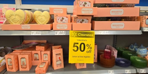 50% Off Walmart Valentine’s Day Clearance | Licensed Character Card Sets, Snacks & More