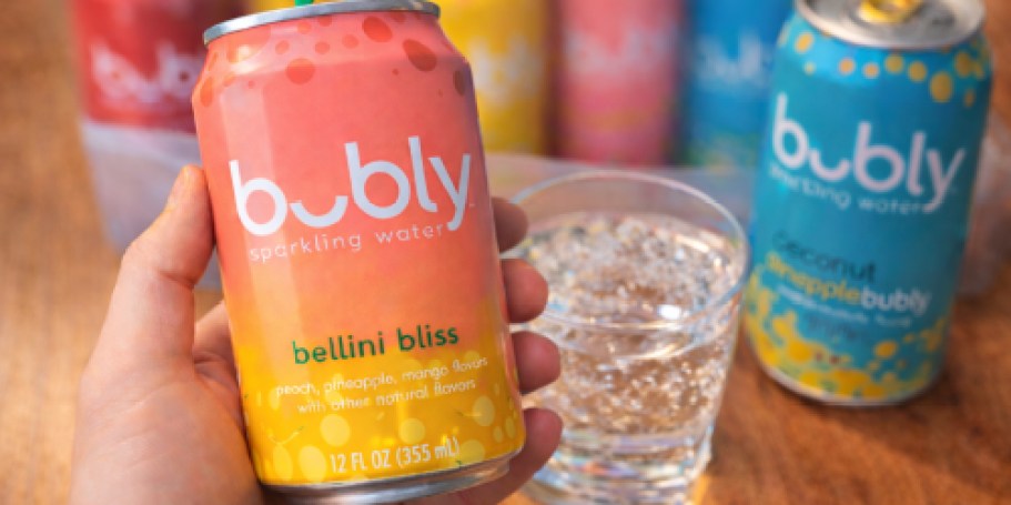 bubly Sparkling Water 18-Count Variety Pack Just $6.75 Shipped on Amazon
