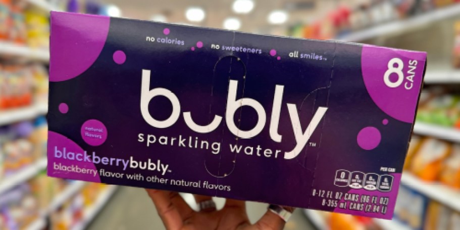bubly Sparkling Water 8-Count Packs Just $3 Shipped on Amazon