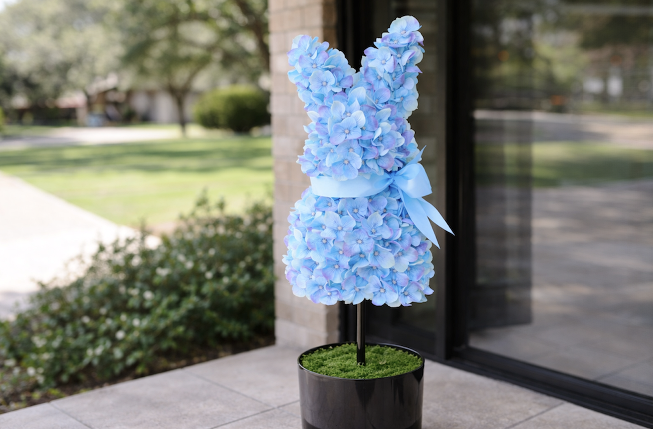 Walmart Has The Cutest Bunny Topiaries To Decorate for Easter