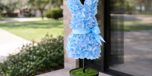 Walmart Has The Cutest Bunny Topiaries To Decorate for Easter