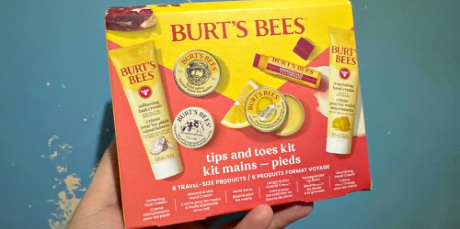 Burt’s Bees Tips & Toes Gift Set Just $6.89 Shipped on Amazon (Reg. $15)