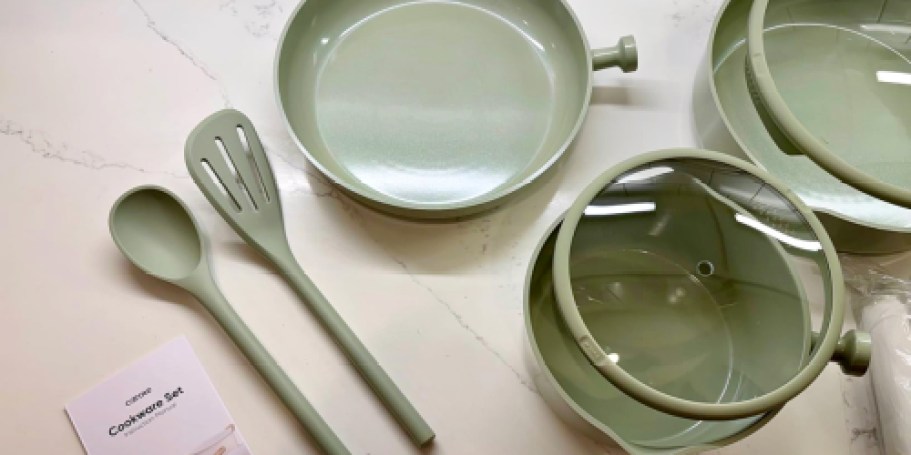 Carote 9-Piece Cookware Set Just $32.99 on Amazon (Reg. $140)