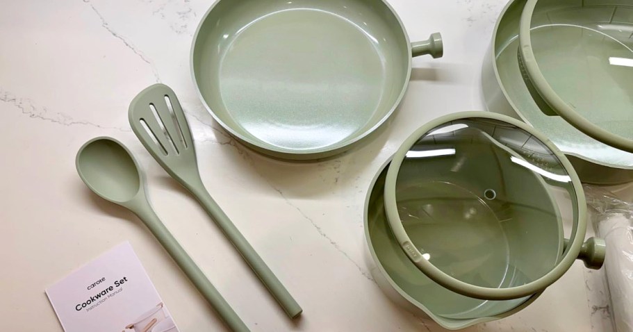 Carote 9-Piece Cookware Set Just $32.99 on Amazon (Reg. $140)
