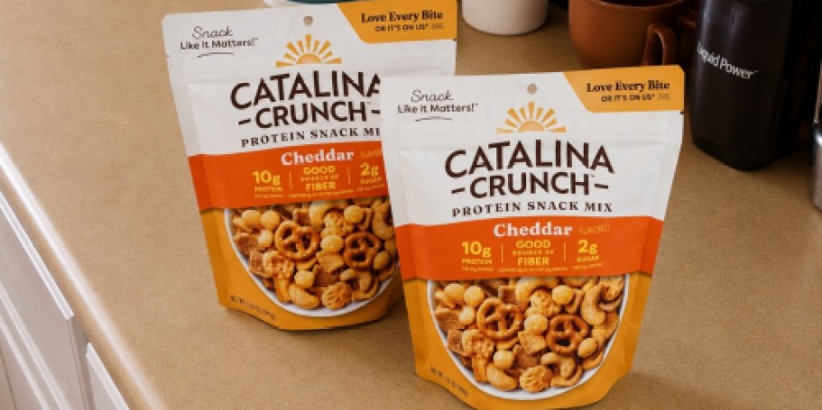 TWO Catalina Crunch Protein Snack Mixes Just $8.48 Shipped on Amazon (Reg. $12)