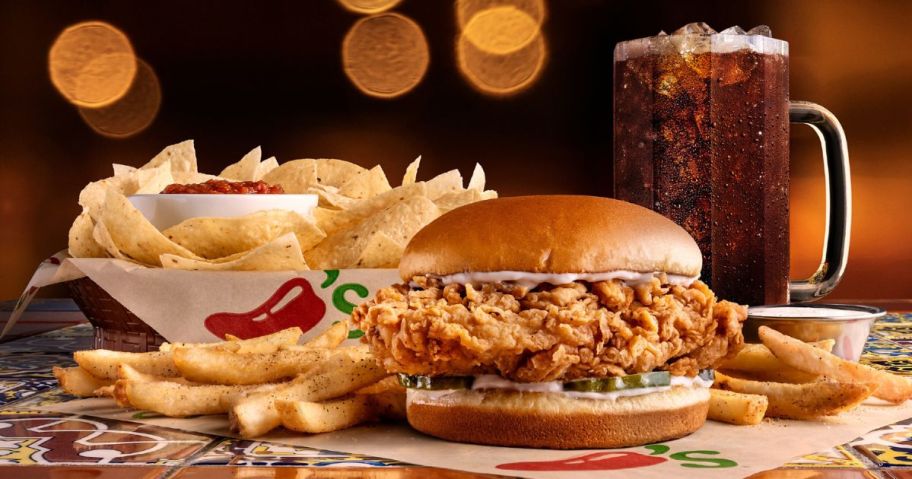 chilis Big Crispy Chicken Sandwich 3 for me