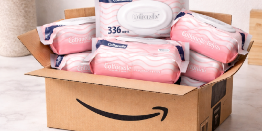 Cottonelle Flushable Wipes 8-Pack Just $9 Shipped on Amazon (Reg. $16)