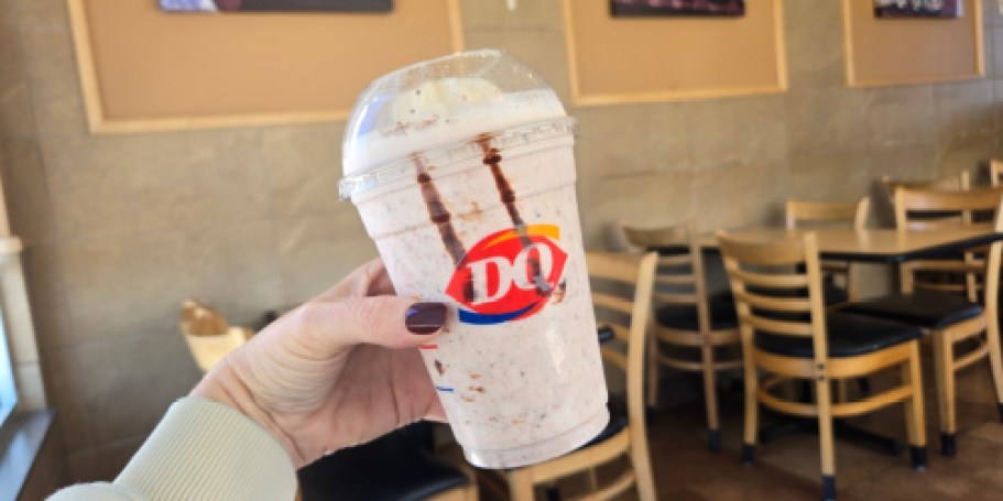 NEW Savannah Bananas Split Shake Available at Dairy Queen