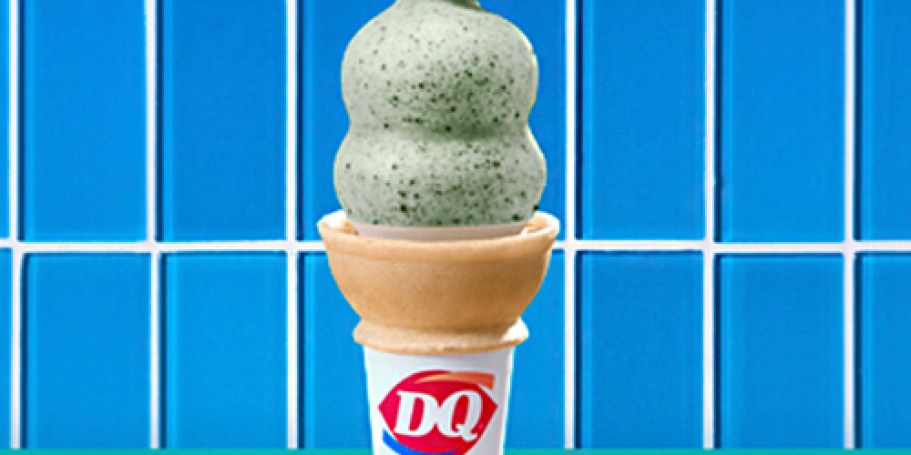 New Dairy Queen Mint Crunchin’ Cookie Dipped Cone Available Now