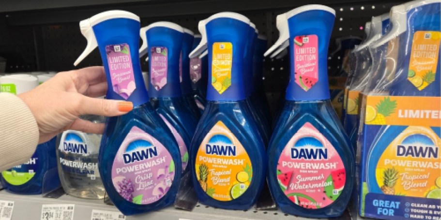 NEW Dawn Powerwash Dish Soap Spring Scents at Walmart