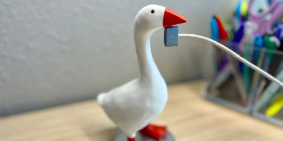 Last Chance: 50% Off Magnetic Desk Goose (Holds Your Keys & More)