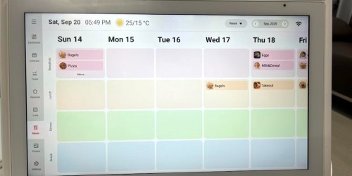 Digital Touchscreen Calendar Just $58 Shipped for Amazon Prime Members (Reg. $160)